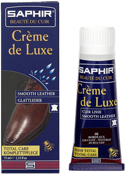 Крем тюбик С ГУБКОЙ Creme de luxe, 75мл.